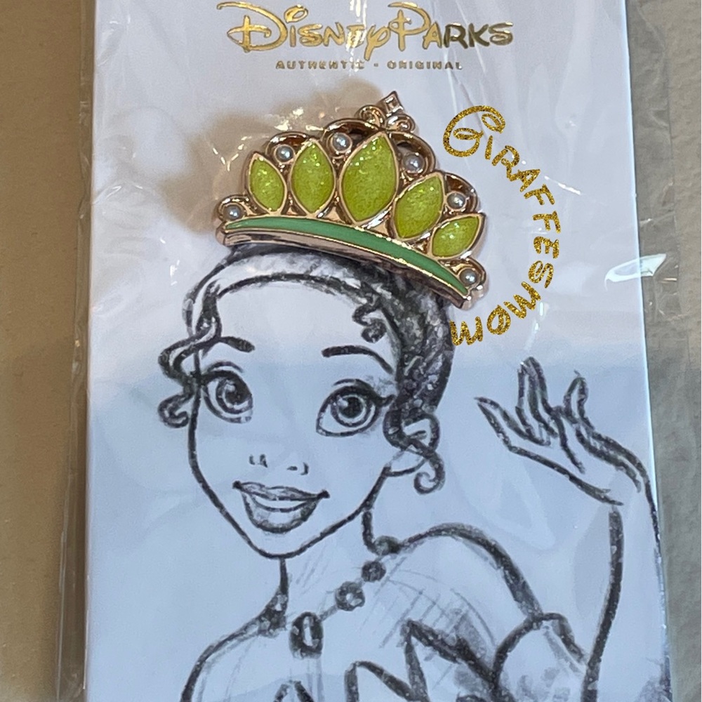 Disney Parks Princess Tiana Tiara Pin - Picture 1 of 2